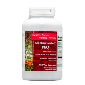 AlkalineSorb-C PhQ - Premium Vitamin C Supplement Bottle