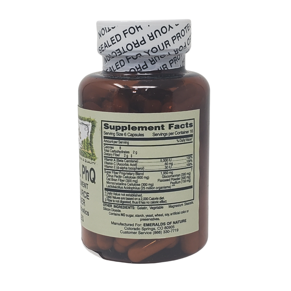 Dietary Fiber, Omega-3, and Probiotics Blend
