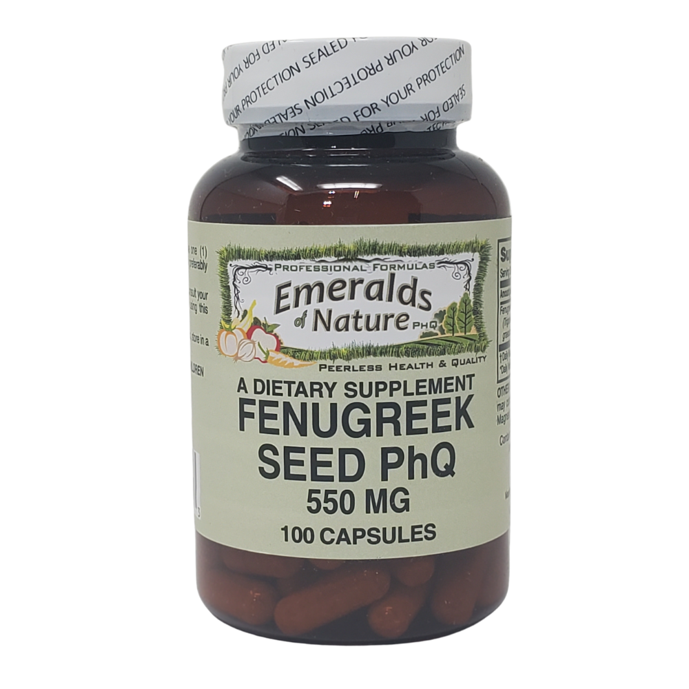 Natures Garden Cafe - Fenugreek Seed PhQ Supplement Bottle