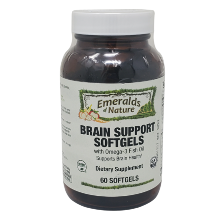 Brain Support Softgels - Emeralds of Nature - Natures Garden Cafe