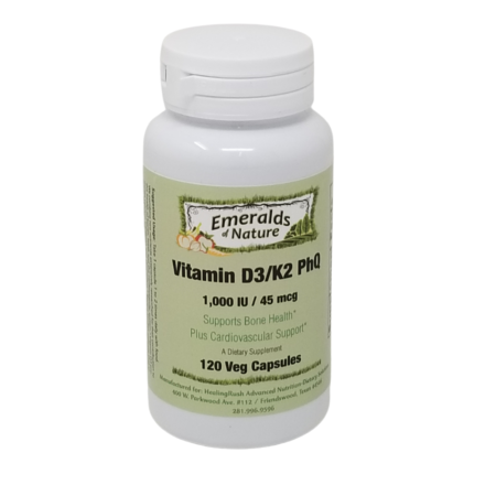 Emeralds of Nature Vitamin D3 K2 Supplement