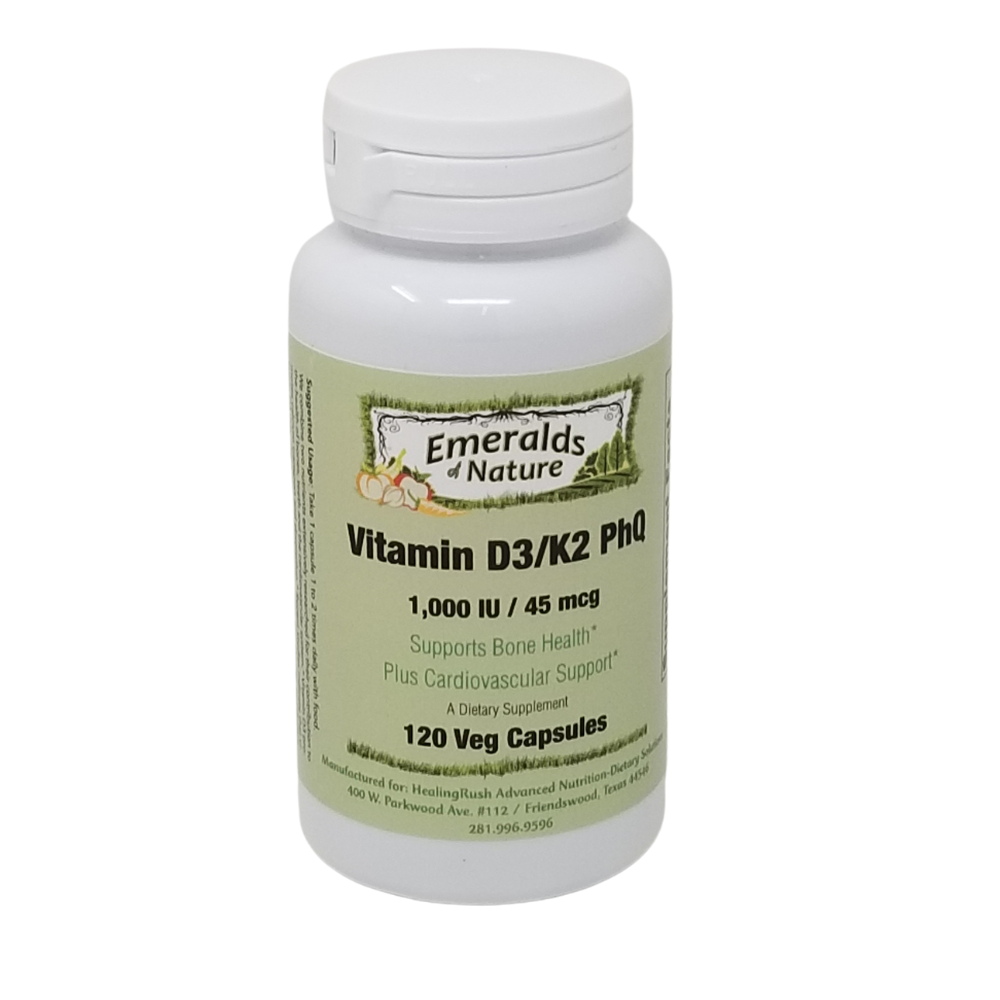 Emeralds of Nature Vitamin D3 K2 Supplement