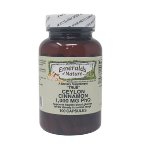Natures Garden - Emeralds of Nature Ceylon Cinnamon 1000mg PhQ