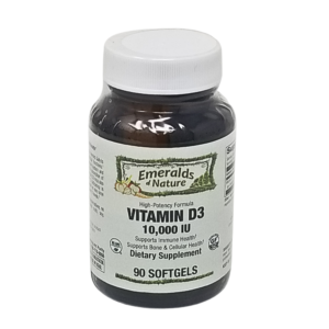 Emeralds of Nature Vitamin D3 10,000 IU Supplement