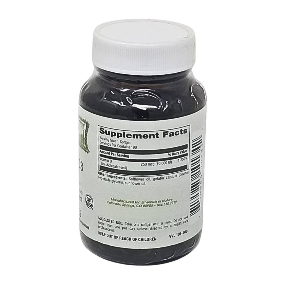 Vitamin D3 Softgels