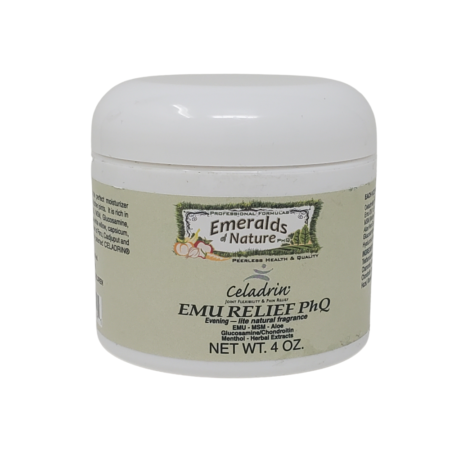 Emeralds of Nature Celadrin EMU Relief Cream Bottle